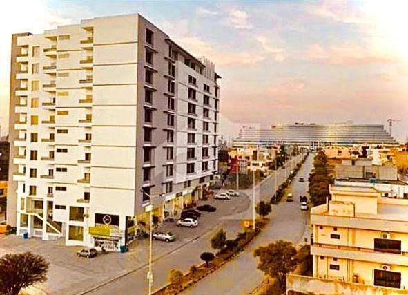 Atrium High Suite 2Bed Family Apartment Near Giga Mall Islamabad Buitenkant foto